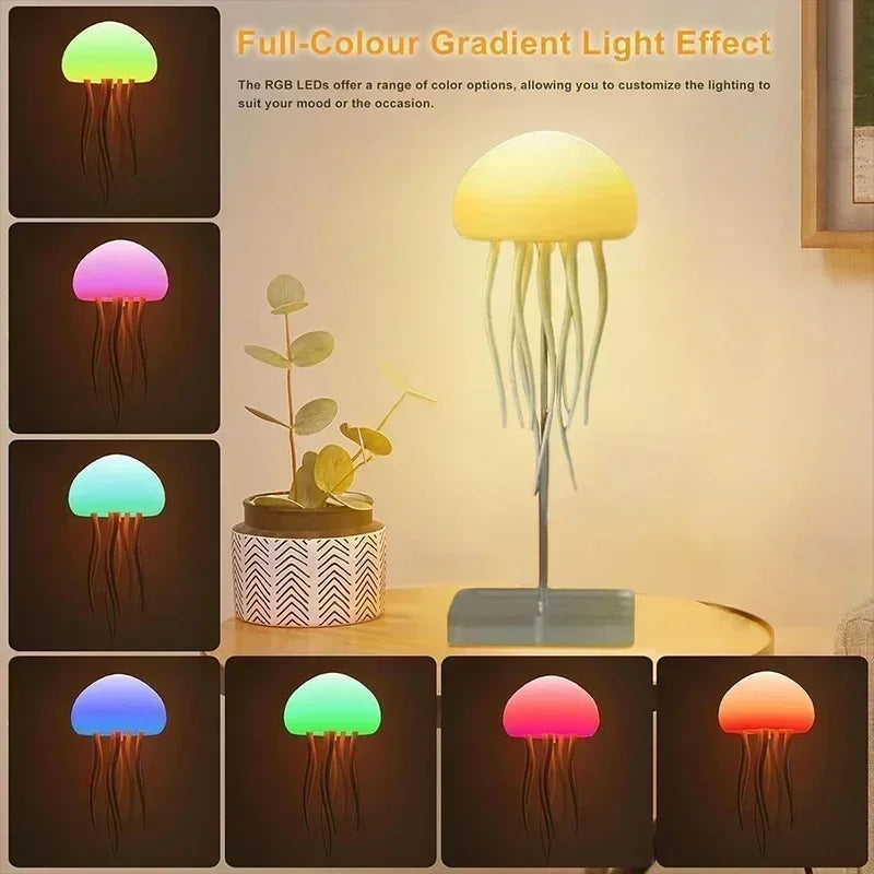 Upgraded Silent Jellyfish Lamp with Dancing Legs